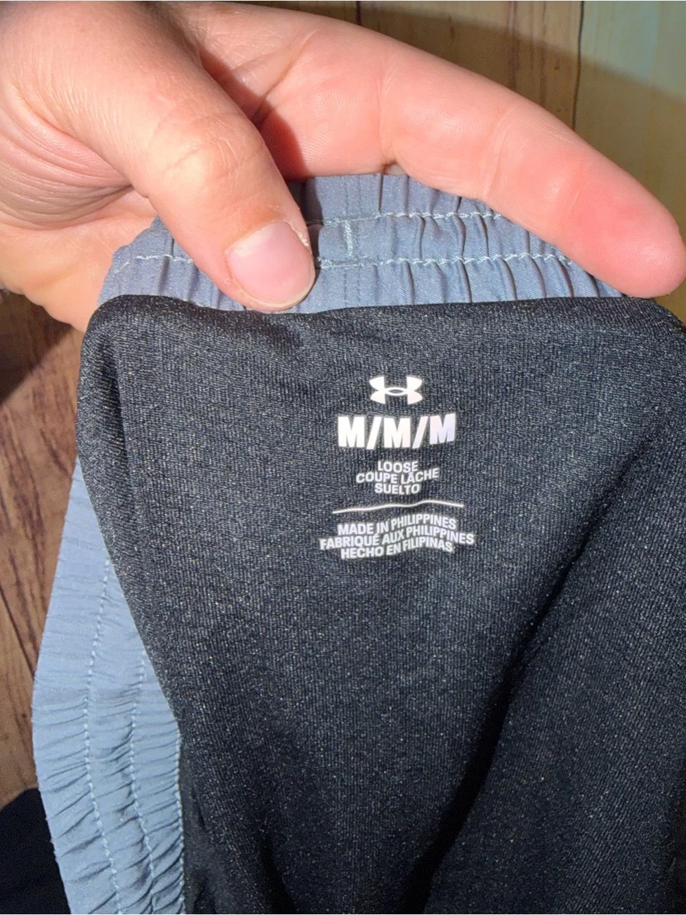 Under Armour Woman’s Size Medium Gray Shorts NWT Milage 5” Loose Lined Pocket